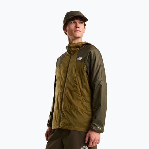 Kurtka przeciwwiatrowa męska The North Face Ridgelite FF Wind cedar/new taupe green