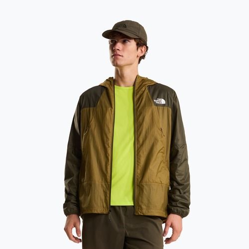 Kurtka przeciwwiatrowa męska The North Face Ridgelite FF Wind cedar/new taupe green