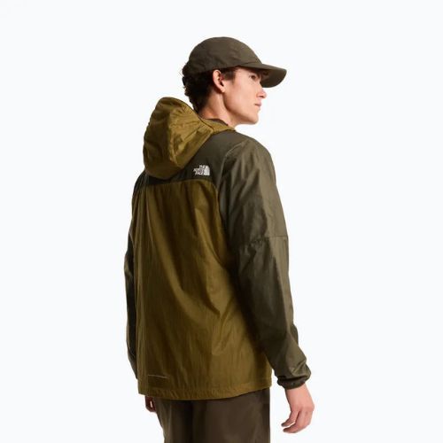Kurtka przeciwwiatrowa męska The North Face Ridgelite FF Wind cedar/new taupe green