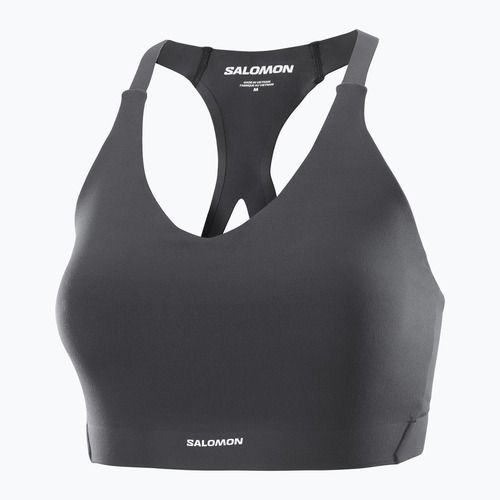 Biustonosz treningowy Salomon Shakeout Bliss deep black