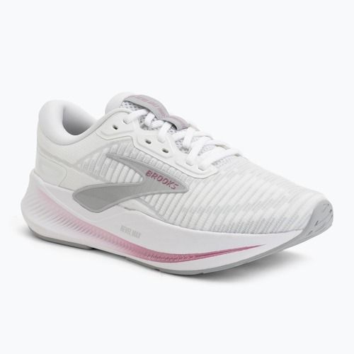 Buty do biegania damskie Brooks Revel Max white/harbor mist/metallic