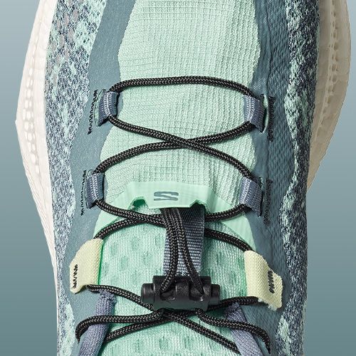 Buty do biegania damskie Salomon Aero Glide 4 GRVL stormy weather/lichen/vanilla ice