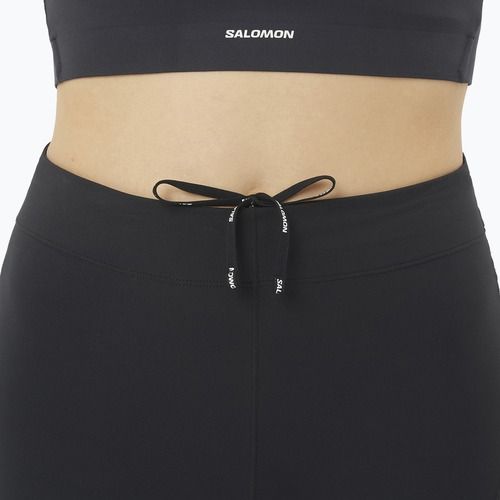 Spodenki do biegania damskie Salomon Sense Stow 6" deep black