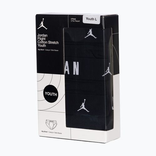 Bokserki dziecięce Jordan JHB Briefs 3 pary black