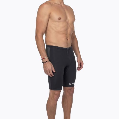Spodenki neoprenowe męskie AQUASTIC SeaFlex 2.0 mm czarny