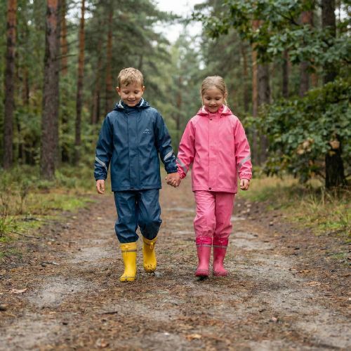 Kalosze dziecięce KADVA PuddleProof JR z elementami odblaskowymi żółty
