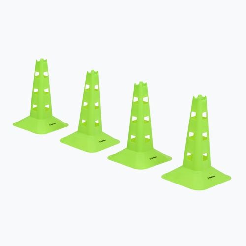 Zestaw pachołków OneTeam TRFTB03 HG4 4 sztuki zielony