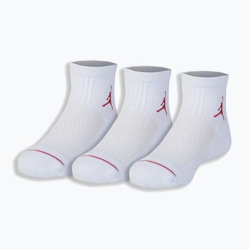 Skarpety dziecięce  Air Jordan Jumpman Quarter 3 pary white