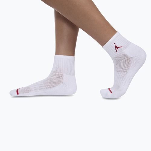 Skarpety dziecięce  Air Jordan Jumpman Quarter 3 pary white