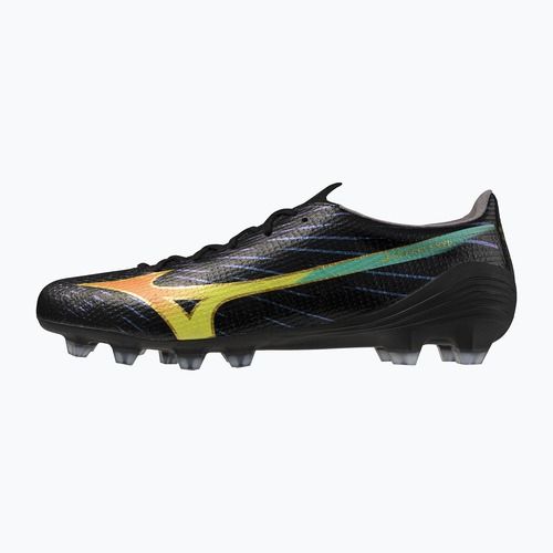 Buty piłkarskie Mizuno Alfa III Pro FG black/lava orange/evening primrose