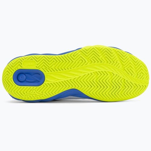 Buty do tenisa męskie Mizuno Wave Enforce Court AC white/dazzling blue/ lightning