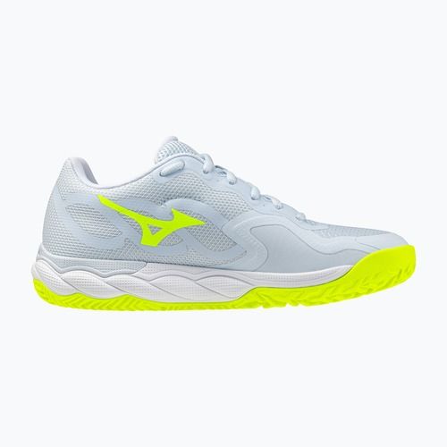 Buty do tenisa damskie Mizuno Wave Enforce Court CC W ice water/lightning yellow/ancient
