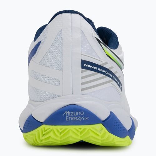 Buty do tenisa Mizuno Wave Enforce Tour 2 CC white/dazzling blue/lightning