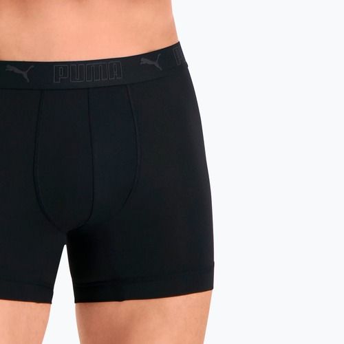 Bokserki męskie PUMA Sport Microfiber 2 pary black