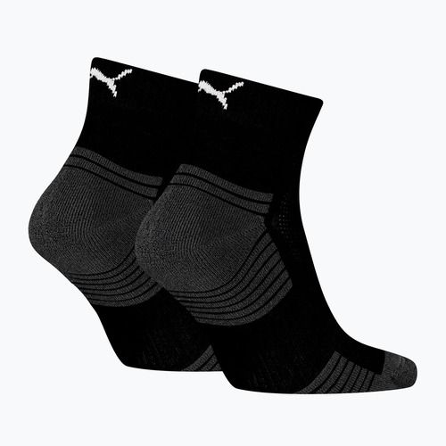 Skarpety PUMA Sport Cushioned Quarter 2 pary black