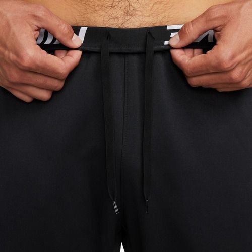 Spodnie treningowe męskie Nike Therma-FIT Open Hem black/black/white