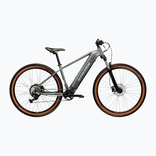Rower elektryczny KROSS Hexagon Boost 1.0 522Wh szary/szary/połysk
