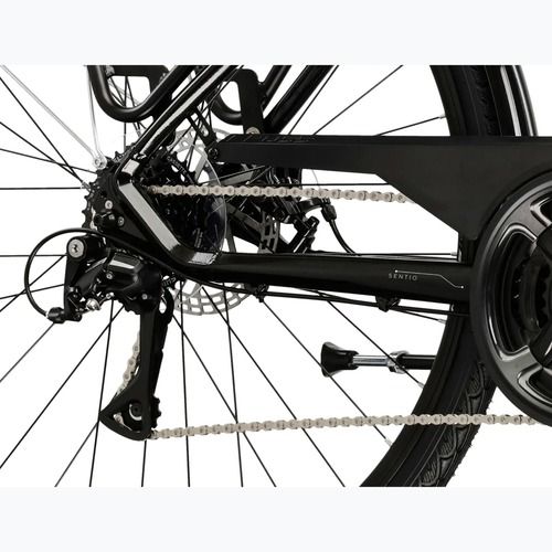 Rower miejski KROSS Sentio 3.0 czarny/srebrny/połysk