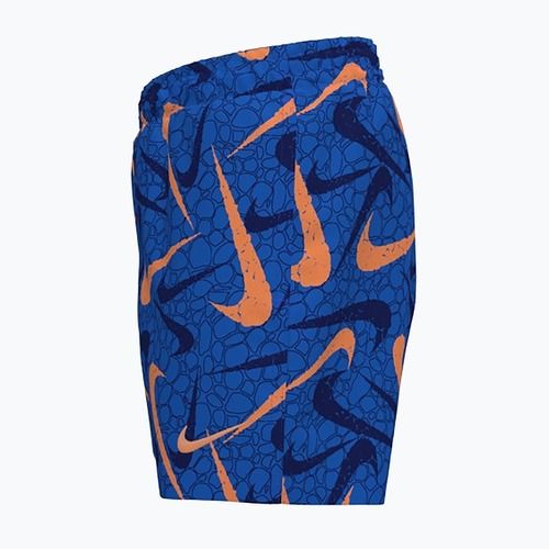 Szorty kąpielowe dziecięce Nike Breaker Pebble 4" Volley ble crystal