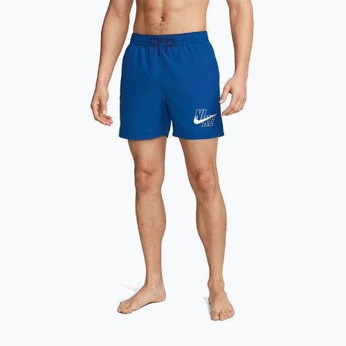 Szorty kąpielowe męskie Nike Logo Lap 5" Volley game royal