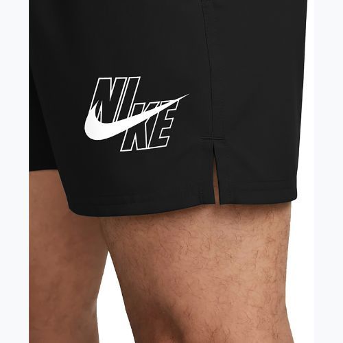Szorty kąpielowe męskie Nike Logo Lap 5" Volley black