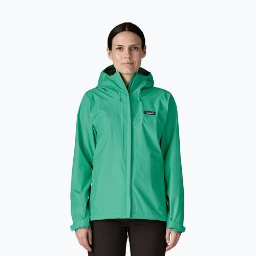 Kurtka przeciwdeszczowa damska Patagonia Torrentshell 3L Rain aqua stone