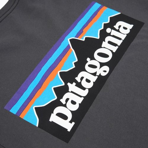 Koszulka męska Patagonia P-6 Logo ink black