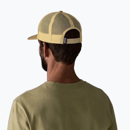 Czapka z daszkiem damska Patagonia Flying Fish LoPro Trucker flying fish fork/bobcat brown