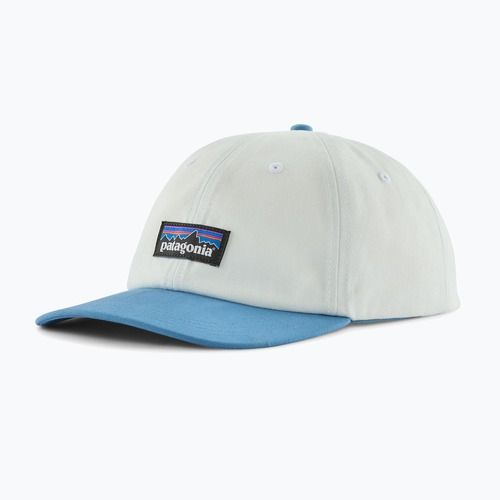 Czapka z daszkiem Patagonia P-6 Label Trad birch white w/shore blue