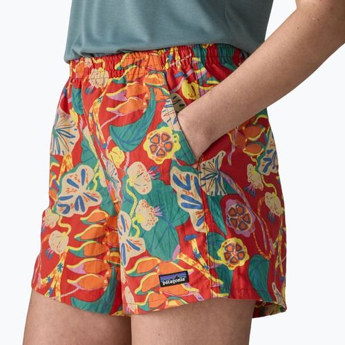 Spodenki damskie Patagonia Baggies 5" tropiclimb/hot ember