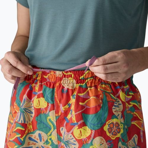 Spodenki damskie Patagonia Baggies 5" tropiclimb/hot ember