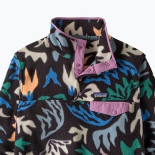Bluza trekkingowa damska Patagonia LW Synch Snap-T P/O kaleido/black