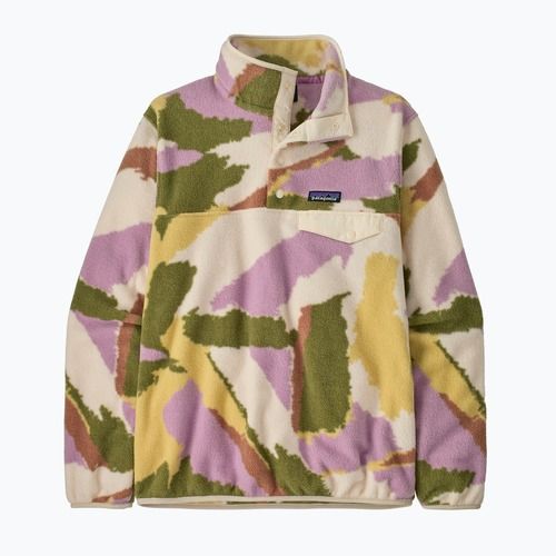 Bluza trekkingowa damska Patagonia LW Synch Snap-T P/O sunshine/natural
