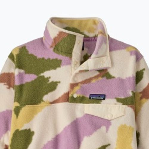 Bluza trekkingowa damska Patagonia LW Synch Snap-T P/O sunshine/natural