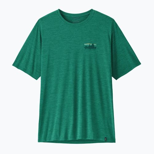 Koszulka męska Patagonia Capilene Cool Daily - '73 Skyline gem green/light gem green x-dye