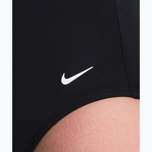 Strój pływacki jednoczęściowy damski Nike Essential Scoop Neck black