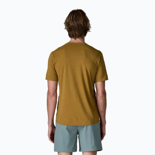 Koszulka męska Patagonia Capilene Cool Ultra bobcat brown/light bobcat brown x-dye