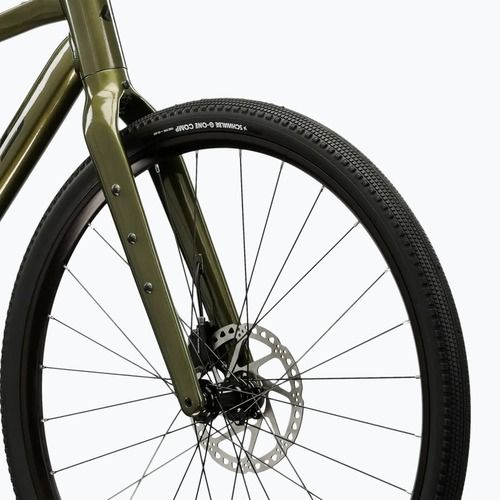Rower gravelowy KROSS Esker 1.0 FL zielony/grafitowy/połysk