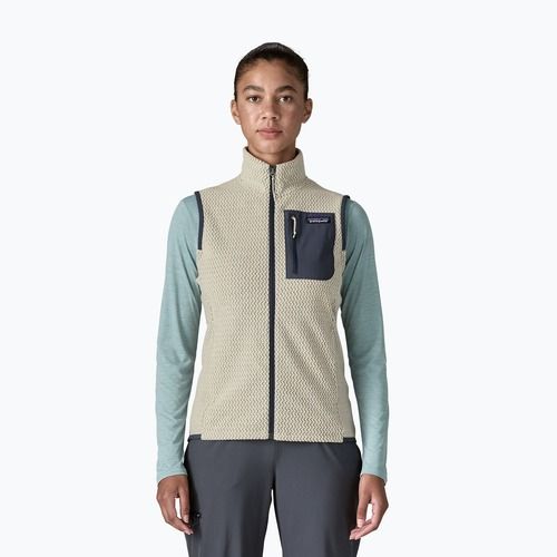 Bezrękawnik damski Patagonia R1 Air wool white
