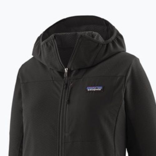 Kurtka softshell damska Patagonia R1 CrossStrata Hoody black