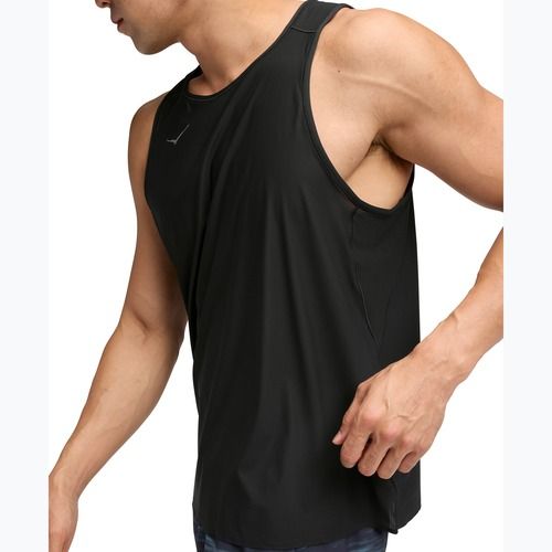 Koszulka do biegania męska HOKA Airolite Tank 2.0 black