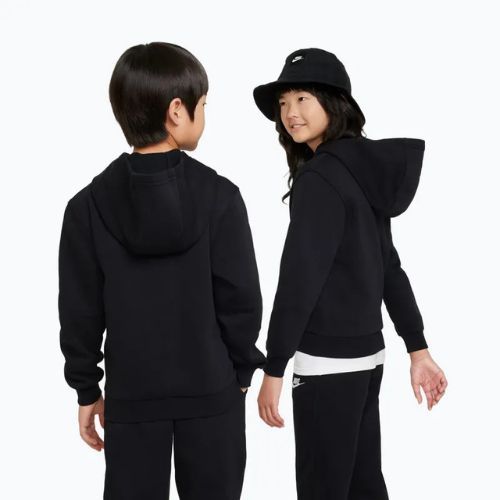 Bluza dziecięca Nike Sportswear Club Fleece black/white