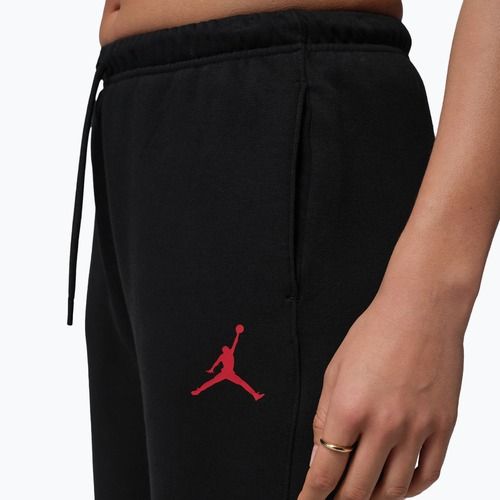 Spodnie damskie Jordan Fleece black/gym red