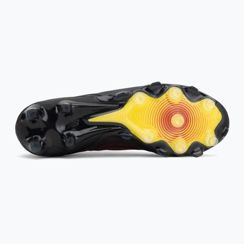 Buty piłkarskie New Balance Tekela Elite Low V5 FG black 100/punch yellow/fire cracker
