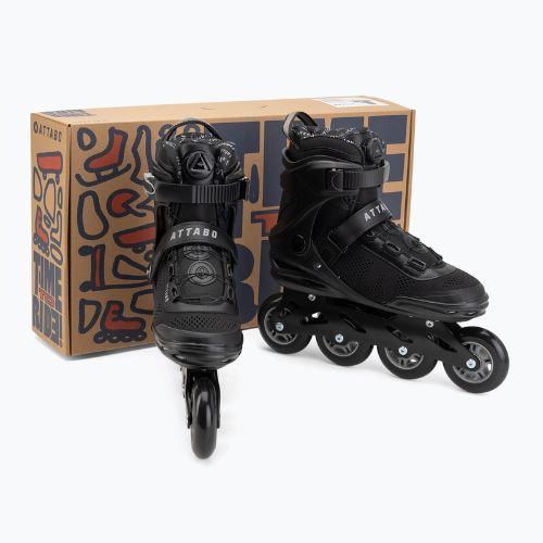 Rolki męskie ATTABO OneFoot Fitgo system czarny