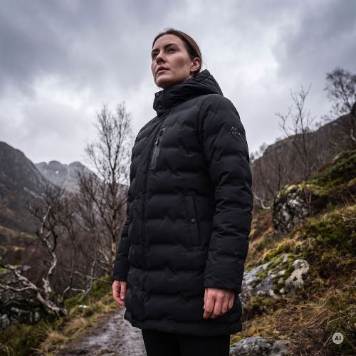 Kurtka puchowa damska KADVA Alpine WMNS czarny