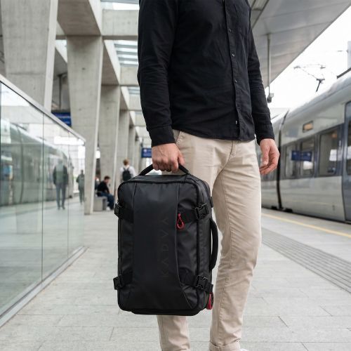 Walizka podróżna KADVA Mons 40 l czarny