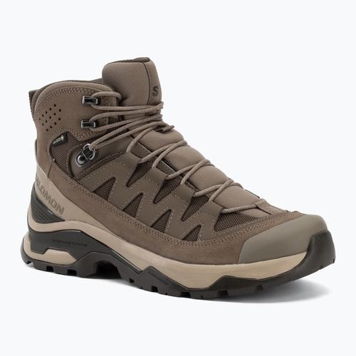 Buty trekkingowe męskie Salomon Quest Echo GTX walnut/dsrtan/blko