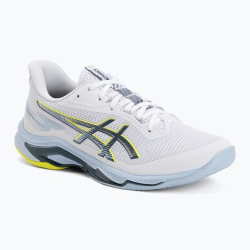 Buty męskie ASICS Netburner Ballistic FF 4 white/raw indigo