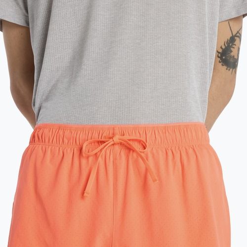 Spodenki męskie New Balance RC Seamless 5" tangerine heat